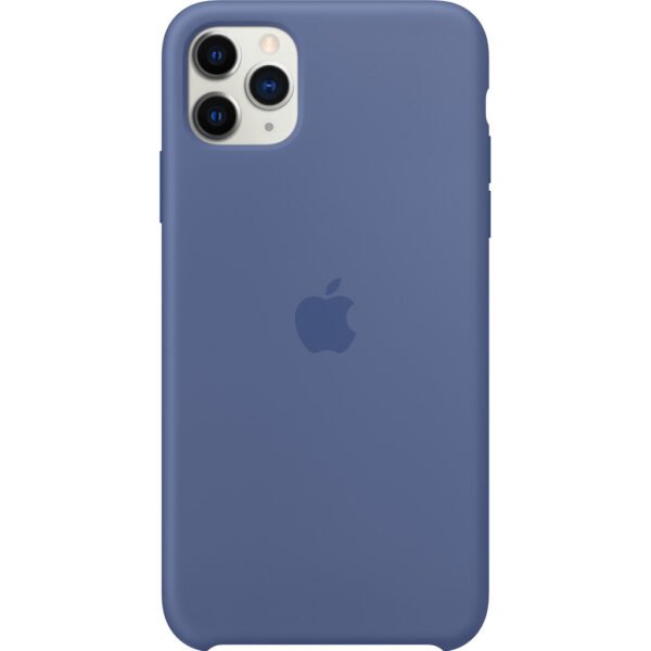 Apple iPhone 11 Pro Max Silicone Back Cover Linnenblauw - vergelijk en bespaar - Vergelijk365