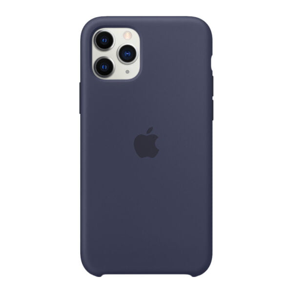 Apple iPhone 11 Pro Max Silicone Back Cover Middernachtblauw - vergelijk en bespaar - Vergelijk365