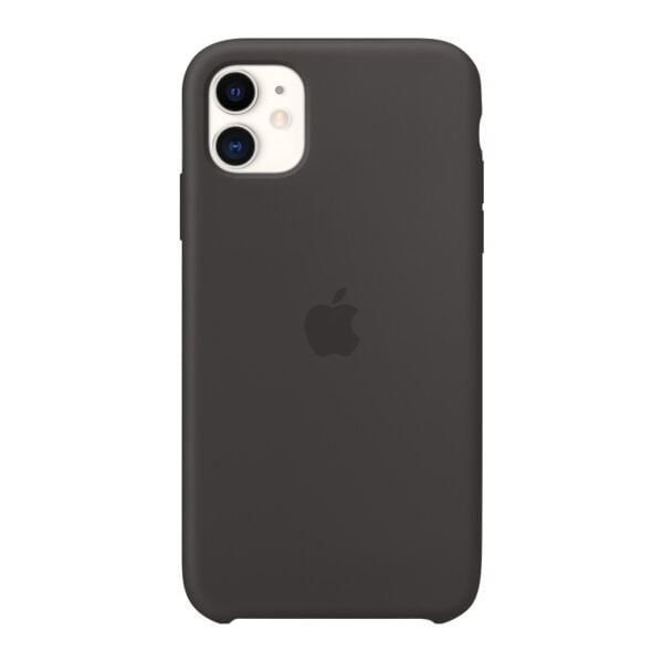 Apple iPhone 11 Silicone Back Cover Zwart - vergelijk en bespaar - Vergelijk365