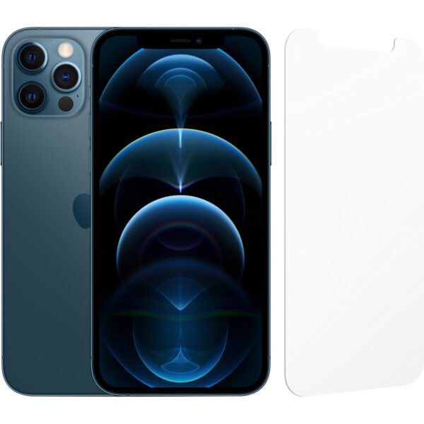 Apple iPhone 12 Pro 256GB Pacific Blue + InvisibleShield Glass Elite Screenprotector - vergelijk en bespaar - Vergelijk365