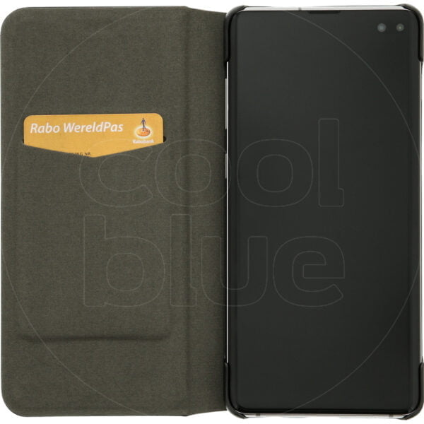 Azuri Booklet Ultra Thin Samsung Galaxy S10 Plus Book Case Zwart - vergelijk en bespaar - Vergelijk365