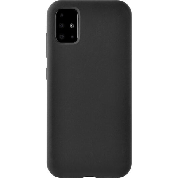 Azuri Siliconen Samsung Galaxy A71 Back Cover Zwart - vergelijk en bespaar - Vergelijk365