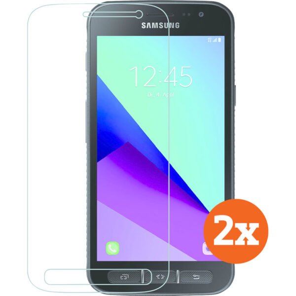 Azuri Tempered Glass Samsung Galaxy Xcover 4/4s Screenprotector Duo Pack - vergelijk en bespaar - Vergelijk365