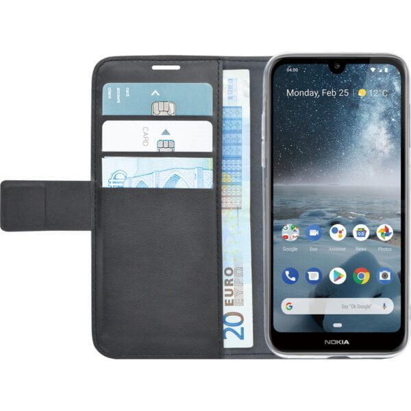 Azuri Wallet Magneet Nokia 4.2 Book Cover Zwart - vergelijk en bespaar - Vergelijk365