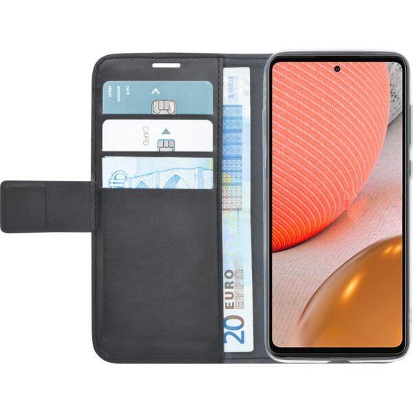 Azuri Wallet Samsung Galaxy A72 Book Case Zwart - vergelijk en bespaar - Vergelijk365