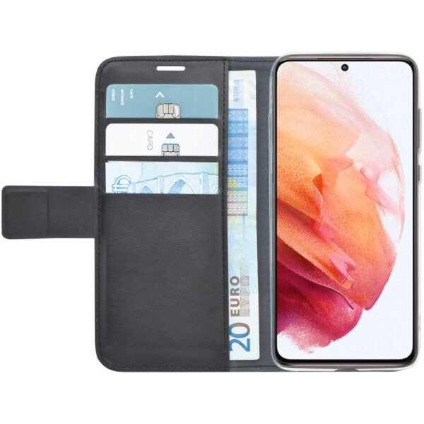 Azuri Wallet Samsung Galaxy S21 Book Case Zwart - vergelijk en bespaar - Vergelijk365