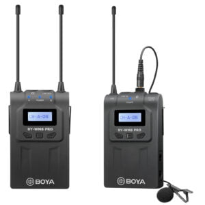 Boya BY-WM8 Pro K2 UHF Draadloze Microfoon Kit 2TX+1RX - vergelijk en bespaar - Vergelijk365