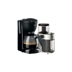 Braun PurAroma Plus KF560/1 Zwart + Braun KG 7070 koffiemolen - vergelijk en bespaar - Vergelijk365