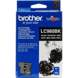 Brother LC-980 Cartridge Zwart - vergelijk en bespaar - Vergelijk365