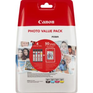 Canon CLI-581 Value Pack - vergelijk en bespaar - Vergelijk365