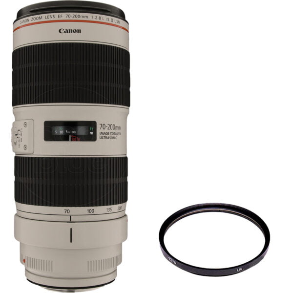 Canon EF 70-200mm f/2.8L IS III USM + Hoya HDX UV 77mm - vergelijk en bespaar - Vergelijk365