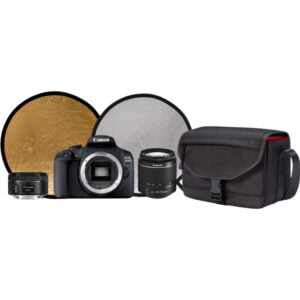 Canon EOS 2000D - Starterskit + Portretlens - vergelijk en bespaar - Vergelijk365