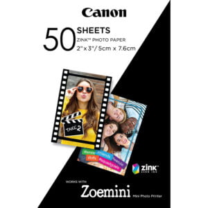 Canon ZINK Fotopapier (50 vellen) - vergelijk en bespaar - Vergelijk365