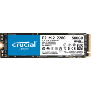 Crucial P2 SSD 500 GB - vergelijk en bespaar - Vergelijk365