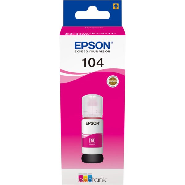 Epson 104 Inktflesje Magenta - vergelijk en bespaar - Vergelijk365