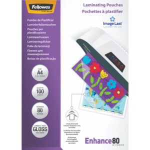 Fellowes Lamineerhoezen Enhance 80 mic A4 (100 stuks) - vergelijk en bespaar - Vergelijk365