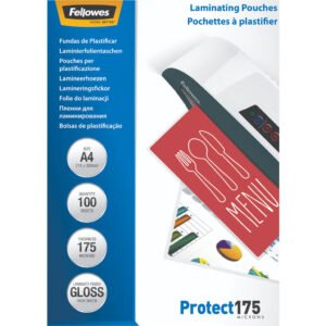 Fellowes Lamineerhoezen Protect 175 mic A4 (100 stuks) - vergelijk en bespaar - Vergelijk365