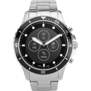 Fossil FB-01 Hybrid HR Smartwatch FTW7016 Zilver - vergelijk en bespaar - Vergelijk365