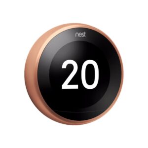 Google Nest Learning Thermostat V3 Premium Koper - vergelijk en bespaar - Vergelijk365