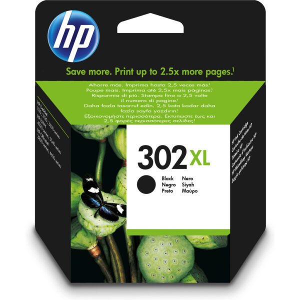 HP 302XL Cartridge Zwart - vergelijk en bespaar - Vergelijk365