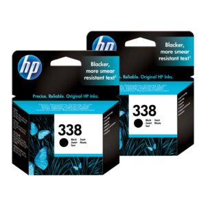 HP 338 Cartridges Zwart Duo Pack - vergelijk en bespaar - Vergelijk365