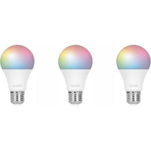 Hombli Smart Bulb E27 dimbaar wit en kleur 3-Pack - vergelijk en bespaar - Vergelijk365