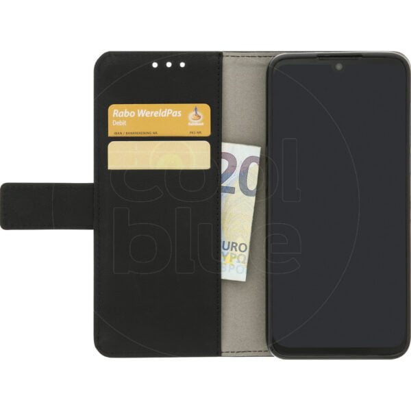 Just in Case Wallet Motorola One Zoom Book Case Zwart - vergelijk en bespaar - Vergelijk365