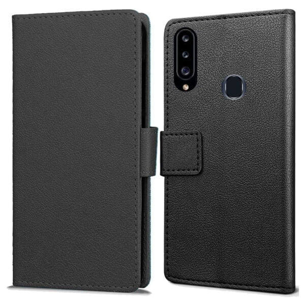 Just in Case Wallet Samsung Galaxy A20s Book Case Zwart - vergelijk en bespaar - Vergelijk365