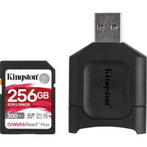 Kingston 256GB SDXC React Plus with Reader - vergelijk en bespaar - Vergelijk365