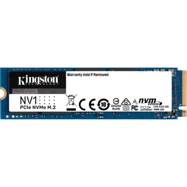 Kingston NV1 M.2 2280 NVMe SSD 500GB - vergelijk en bespaar - Vergelijk365