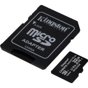 Kingston microSDHC Canvas Select Plus 32GB 100 MB/s + SD adapter - vergelijk en bespaar - Vergelijk365