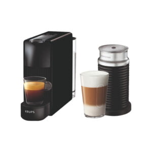 Krups Nespresso Essenza Mini XN1118 Zwart + Melkopschuimer - vergelijk en bespaar - Vergelijk365