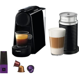 Magimix Nespresso Essenza Mini Zwart + Melkopschuimer - vergelijk en bespaar - Vergelijk365