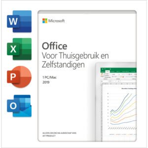 Microsoft Office 2019 NL Thuisgebruik en Zelfstandigen - vergelijk en bespaar - Vergelijk365