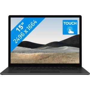 Microsoft Surface Laptop 4 15" R7se - 16GB - 512GB Zwart  (W - vergelijk en bespaar - Vergelijk365