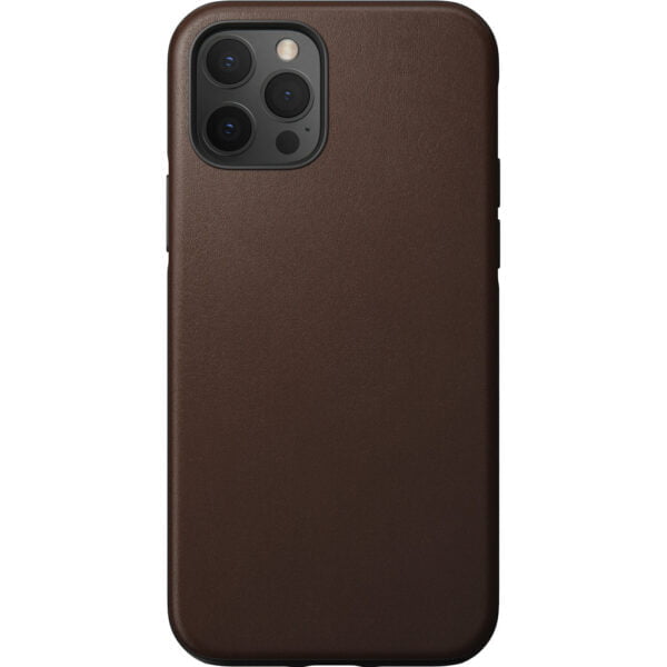 Nomad Rugged Case Apple iPhone 12 / 12 Pro Back Cover Leer Bruin - vergelijk en bespaar - Vergelijk365