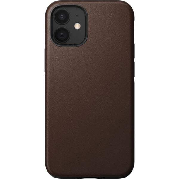 Nomad Rugged Case Apple iPhone 12 mini Back Cover Leer Bruin - vergelijk en bespaar - Vergelijk365