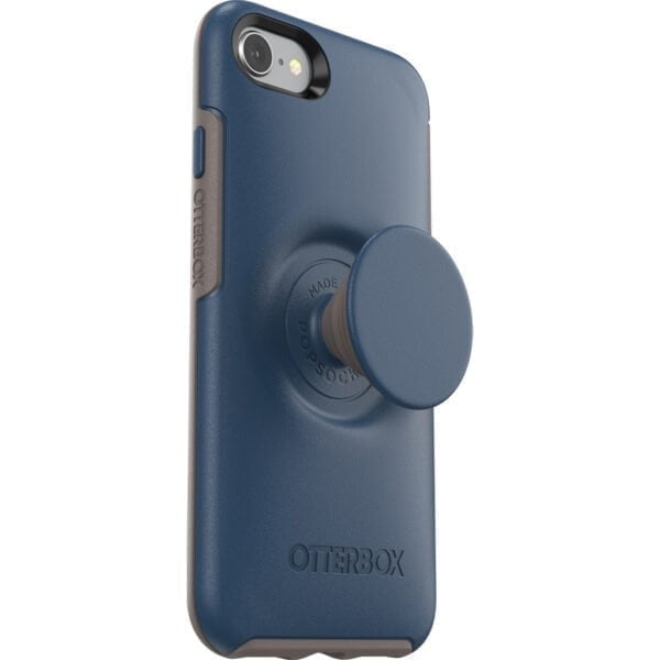 Otterbox Otter + Pop Symmetry Apple iPhone SE 2 / 8 / 7 / 6s / 6 Back Cover Blauw - vergelijk en bespaar - Vergelijk365