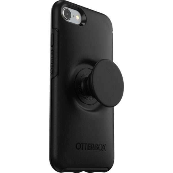 Otterbox Otter + Pop Symmetry Apple iPhone SE 2 / 8 / 7 / 6s / 6 Back Cover Zwart - vergelijk en bespaar - Vergelijk365