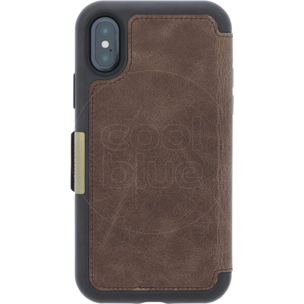 Otterbox Strada Apple iPhone X Book Case Bruin - vergelijk en bespaar - Vergelijk365