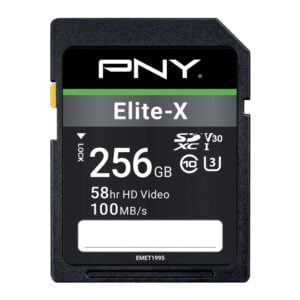 PNY Elite-X SDXC Memory Card 256GB 100MB/s - vergelijk en bespaar - Vergelijk365