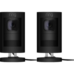 Ring Stick Up Cam Elite Zwart Duo Pack - vergelijk en bespaar - Vergelijk365