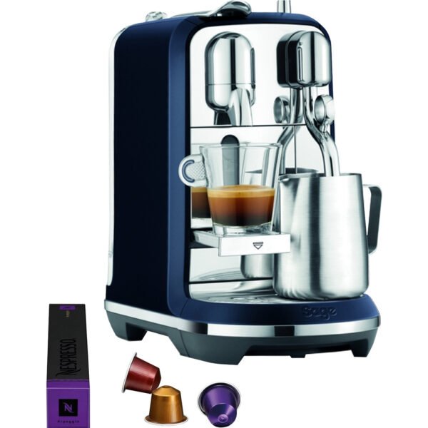Sage Nespresso Creatista Plus SNE800DBL Damson Blue - vergelijk en bespaar - Vergelijk365