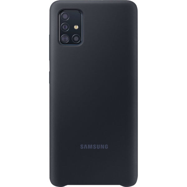 Samsung Galaxy A51 Silicone Back Cover Zwart - vergelijk en bespaar - Vergelijk365