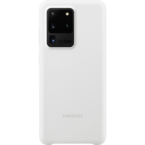 Samsung Galaxy S20 Ultra Back Cover Siliconen Wit - vergelijk en bespaar - Vergelijk365