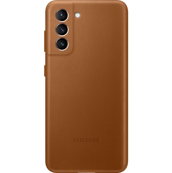 Samsung Galaxy S21 Back Cover Leer Bruin - vergelijk en bespaar - Vergelijk365