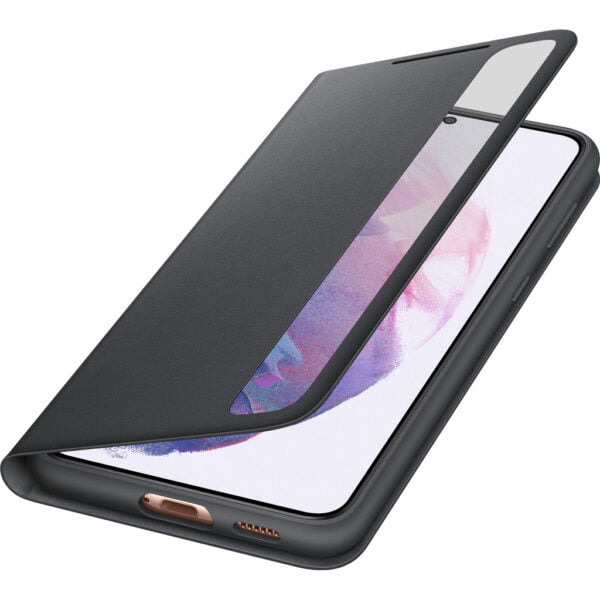 Samsung Galaxy S21 Plus Clear View Book Case Zwart - vergelijk en bespaar - Vergelijk365