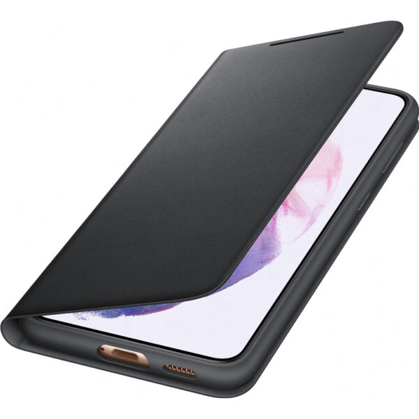 Samsung Galaxy S21 Plus Led View Book Case Zwart - vergelijk en bespaar - Vergelijk365