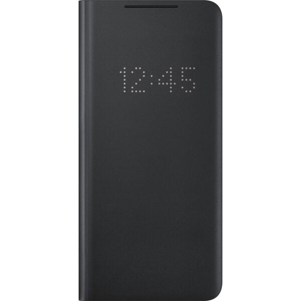 Samsung Galaxy S21 Ultra Led View Book Case Zwart - vergelijk en bespaar - Vergelijk365