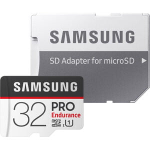 Samsung microSDHC PRO Endurance 32GB 100 MB/s + SD Adapter - vergelijk en bespaar - Vergelijk365
